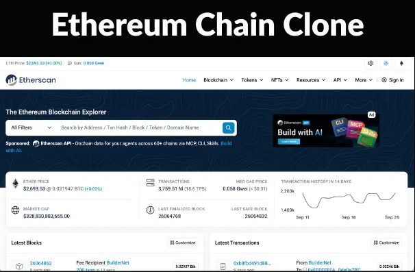 Layer 1 EVM Blockchain with Explorer & Faucet Website